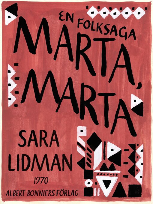 Titeldetaljer för Marta, Marta av Sara Lidman - Tillgänglig